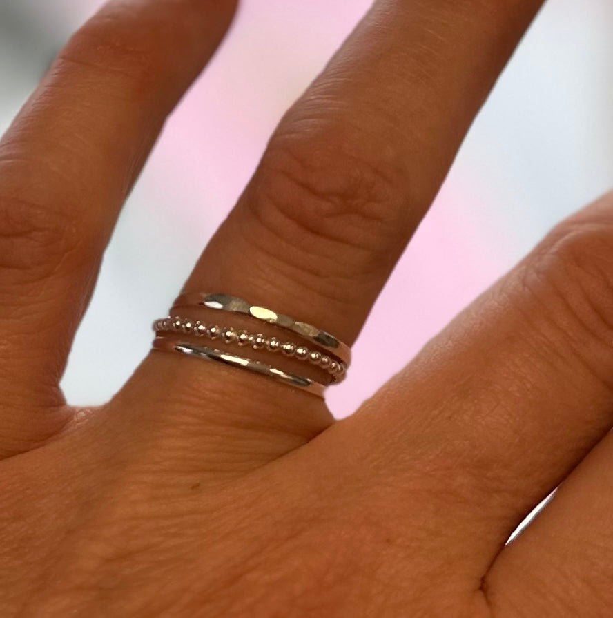 Sterling Silver Stacker Rings