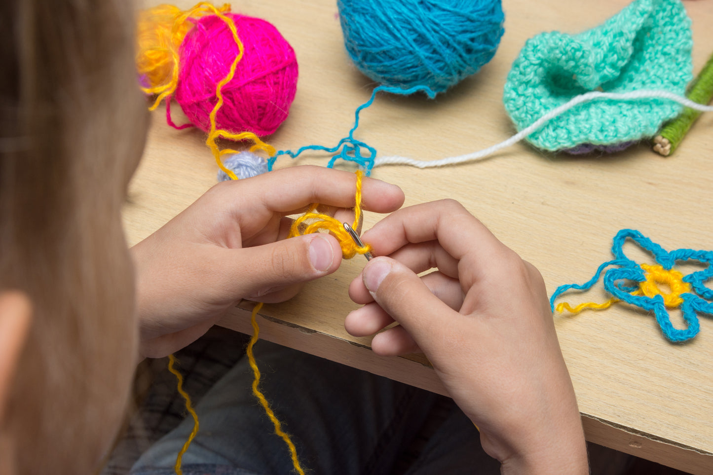 Knitting and Crochet